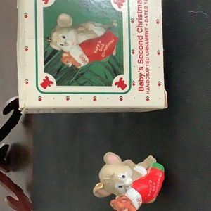Baby’s Second Christmas ornament
